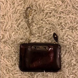 Louis Vuitton Red Wallet Chain